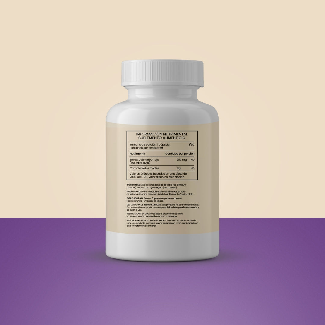 Control Menopausia | Serena+ 60 capsulas | Pago contra entrega