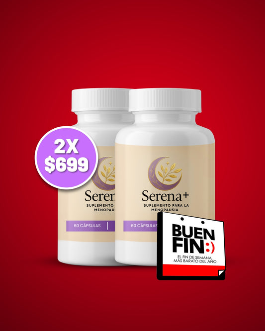 Control Menopausia | Serena+ 60 capsulas | Pago contra entrega